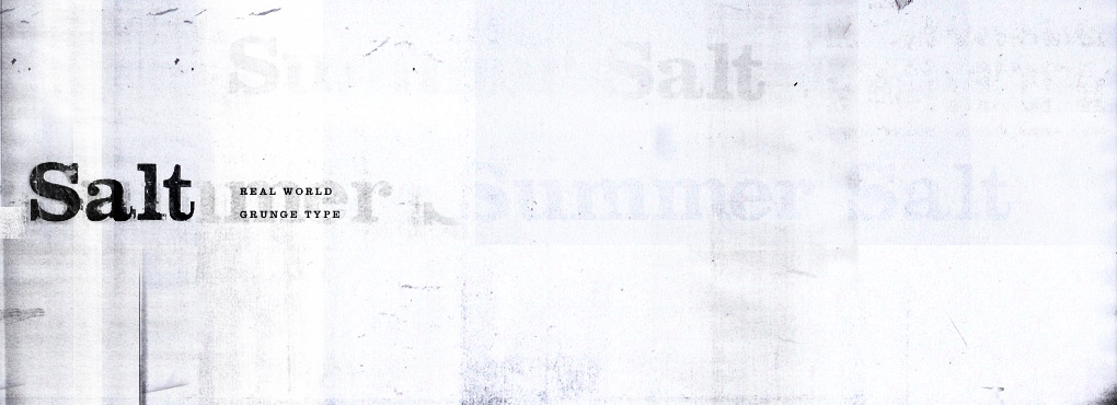 Real World Grunge Type artwork