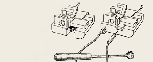 The type-mold that Gutenberg's metal-smith used is what made the process of developing fifty-thousand individual characters manageable.