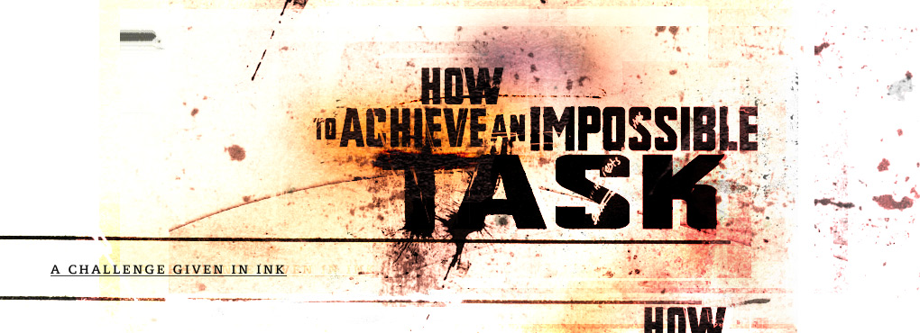 How To Achieve An Impossible Task artworks 